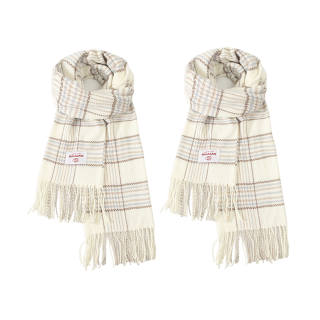 BAIJUAN Acrylic Knit Scarves Women's