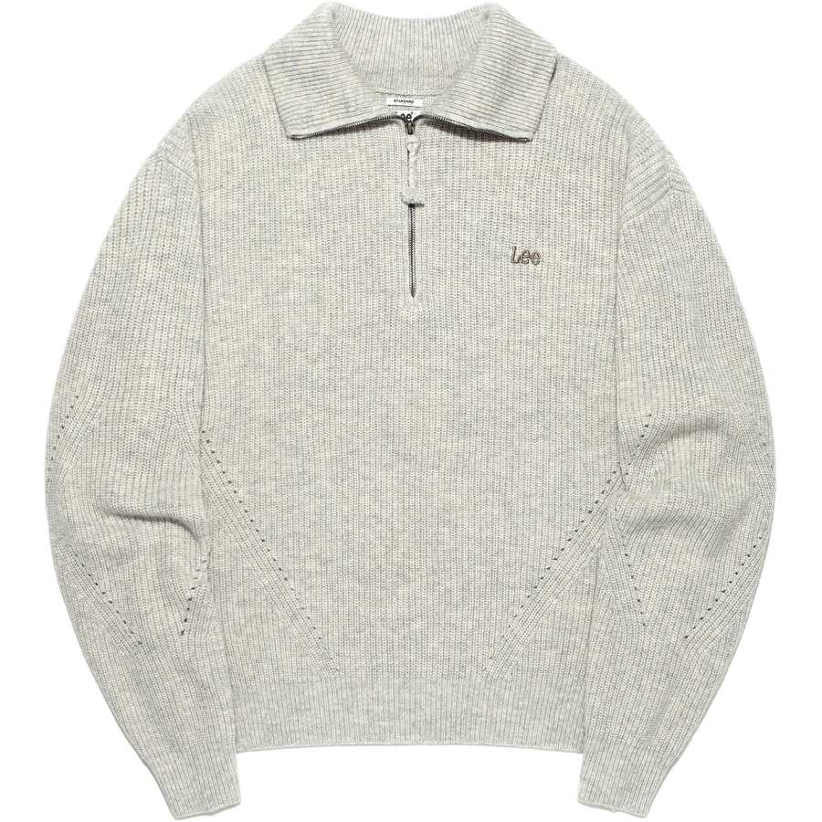 Lee Lee Knitwear Men's Oat Lapel Moderate Other