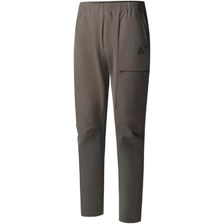 361° Knitted Sweatpants Men's Smoke Coffee Color Thin Straight Fit Pants