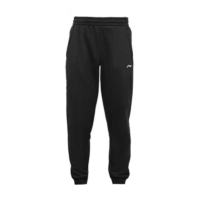 Li-Ning Li Ning Knitted Sweatpants Men's Black Moderate Sweatpants