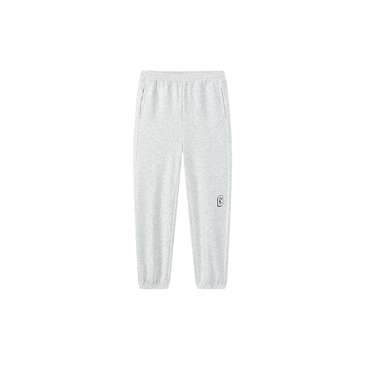 361° Knitted Sweatpants Men's Original Heather Gray Thickened Cuffed Pants