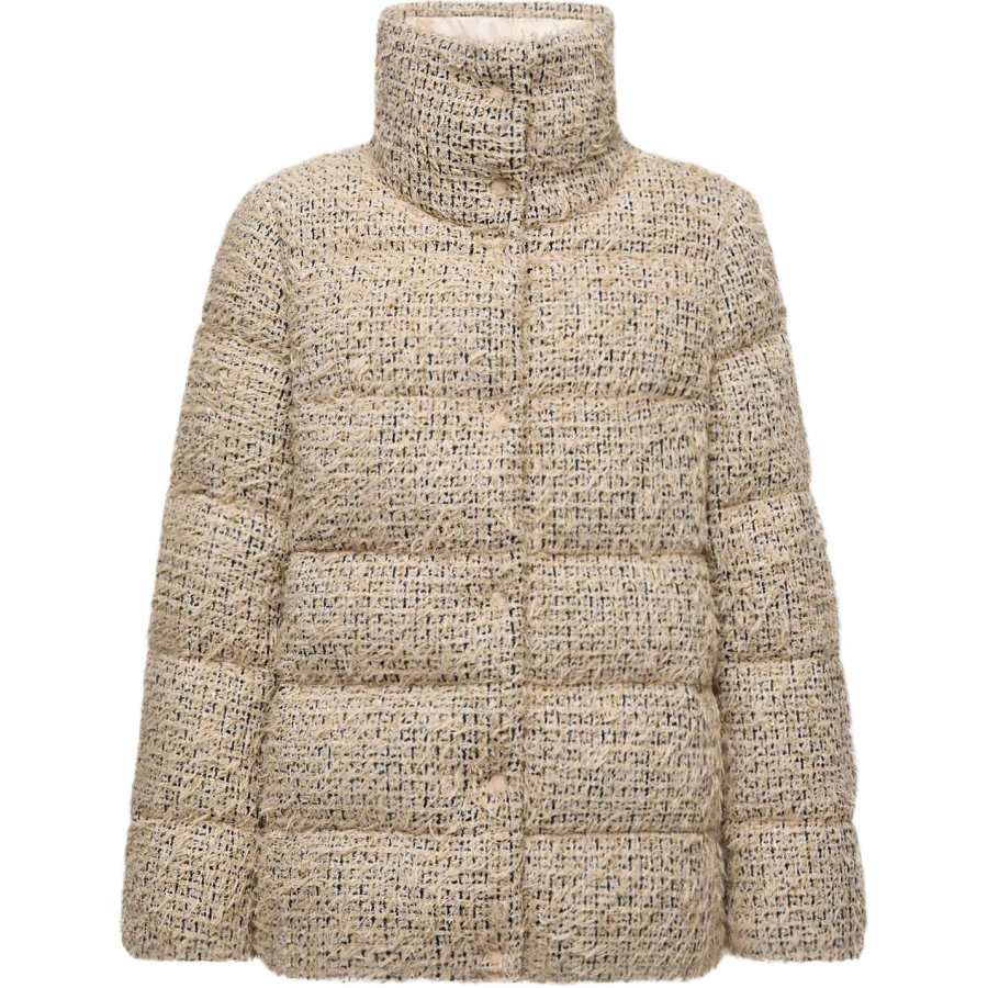 Moncler Moncler Cochelle Tweed Short Down Jacket