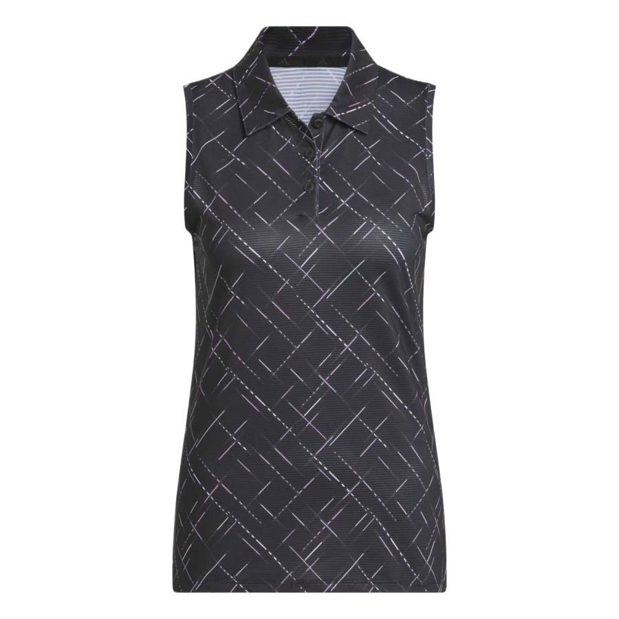 Adidas Adidas Free Shipping With AdiClub Ultimate365 Printed Sleeveless Polo Shirt
