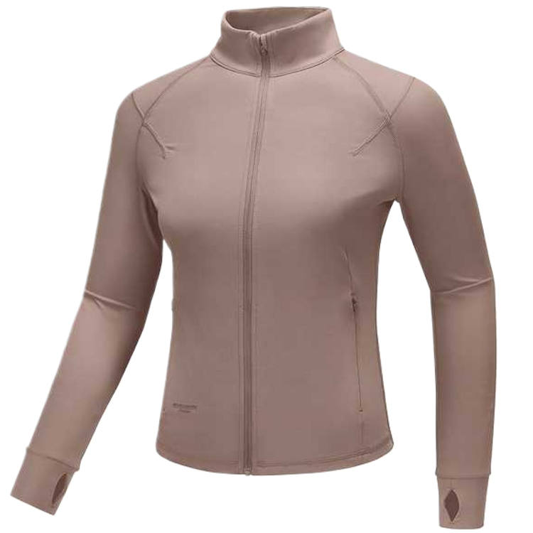 Skechers Jackets Women's Antler Umber 047V Stand Collar Moderate Soft Shell