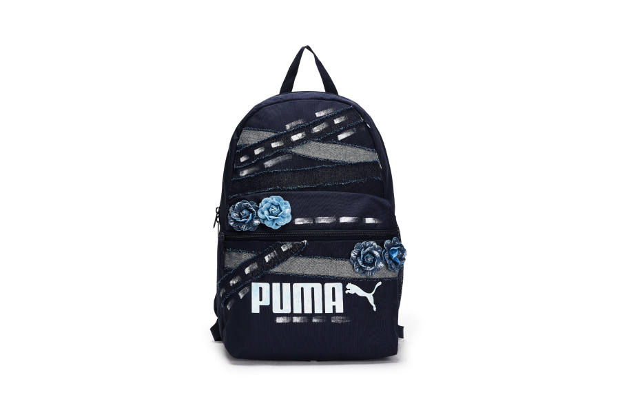PUMA PUMA Fabric Backpack Regular Unisex Tweed Blue