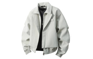 G.M BONNEY Leather Jacket Unisex
