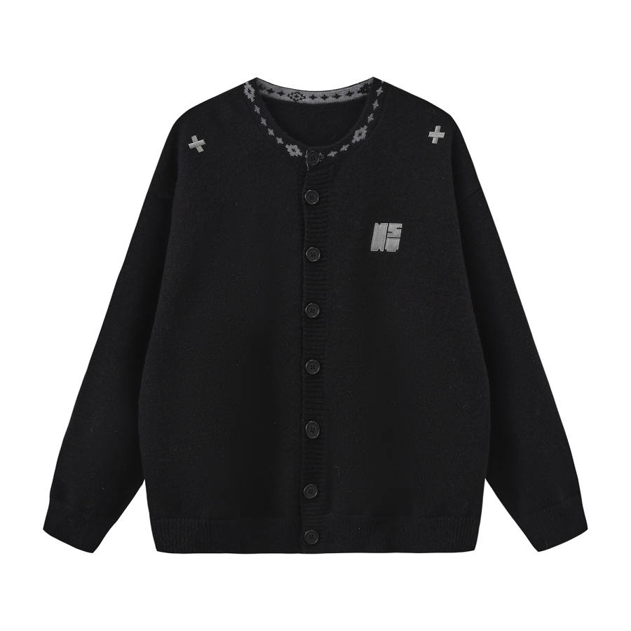 NSTNEW START Knitwear Unisex Crew Neck Moderate Cardigan