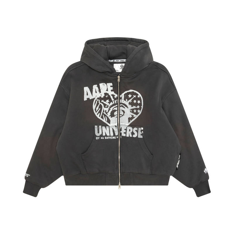 Aape Aape logo-print hoodie