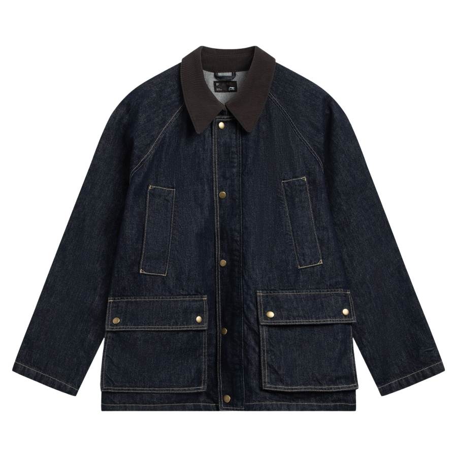 Li-Ning Li Ning Sports Life Collection Denim Jacket Men's