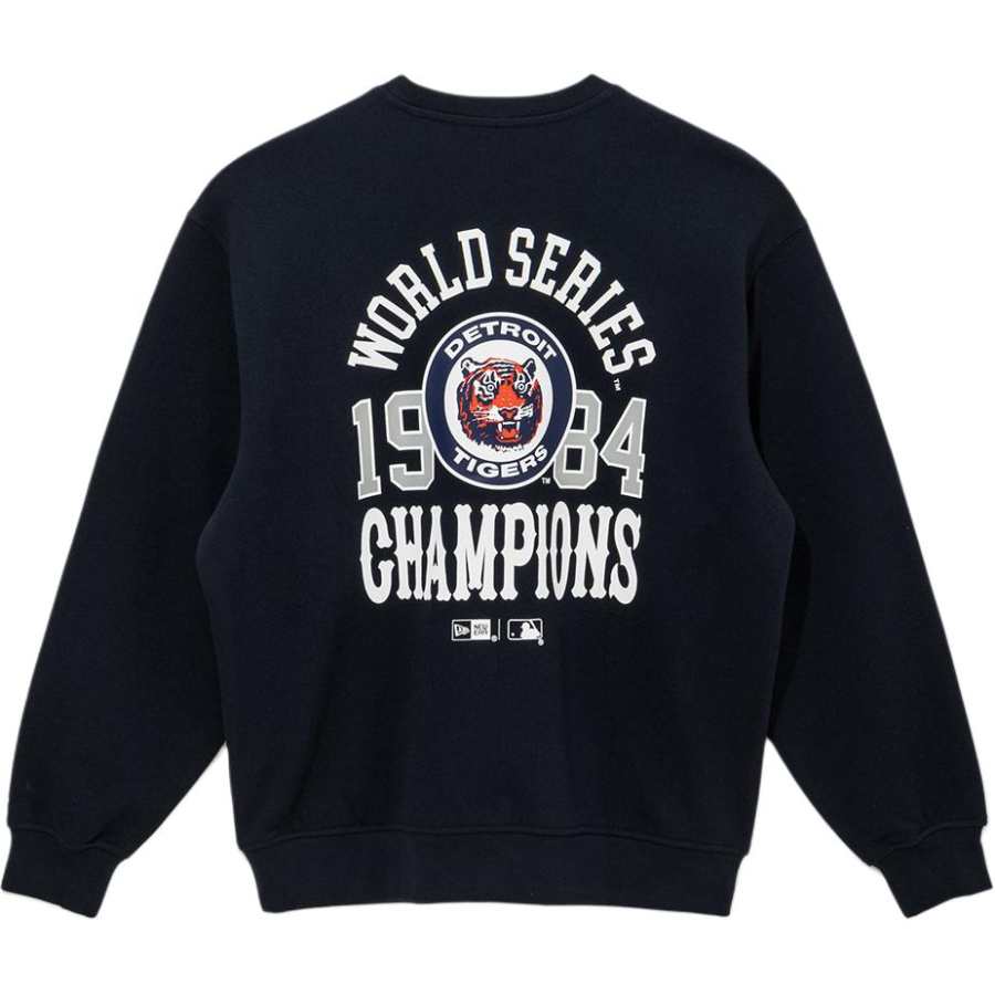 New Era FW25 Crew Neck Sweatshirt Korean Style Unisex