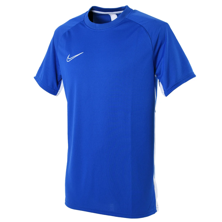 Nike Nike T Shirts Men's Blue Crew Neck Moderate Straight Fit