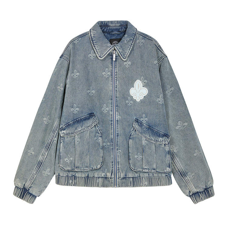 Palladium Puffer Jackets Unisex Vintage Indigo Lapel Moderate Other