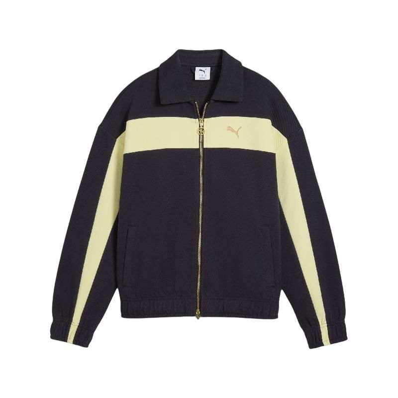 PUMA Jackets Women's Gray Lapel Moderate Other
