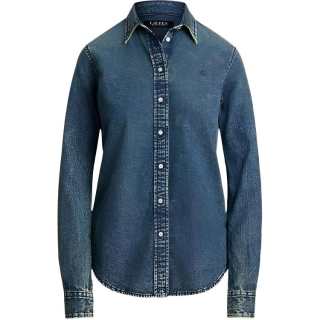 LAUREN RALPH LAUREN Shirt Women's Haze Blue