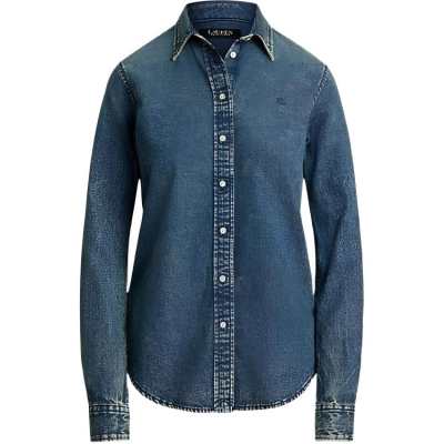 LAUREN RALPH LAUREN Shirt Women's Haze Blue