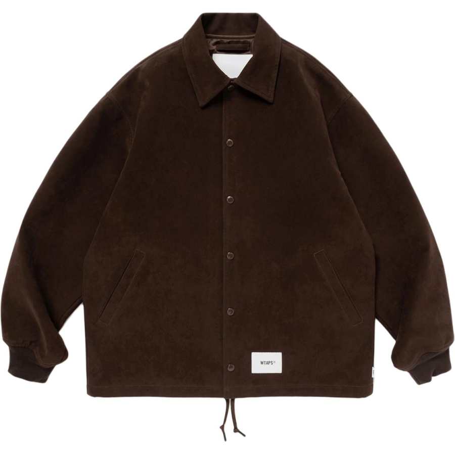 WTAPS Wtaps faux-suede jacket