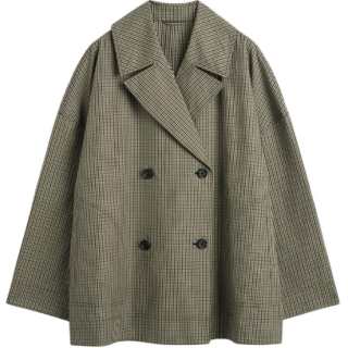 TOTEME Double breasted Checked Jacket