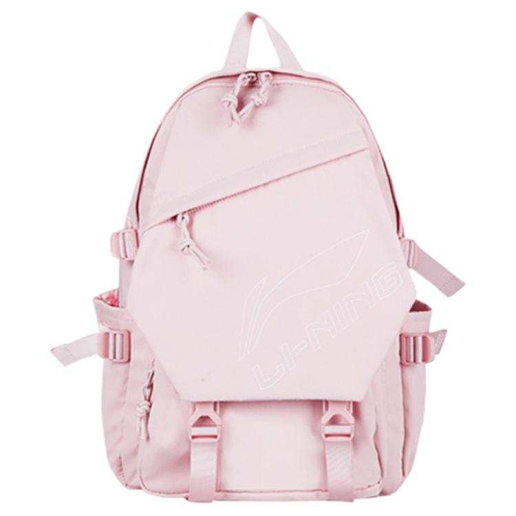 Li-Ning Li Ning Polyester Backpack Regular Unisex Cherry Blossom Pink