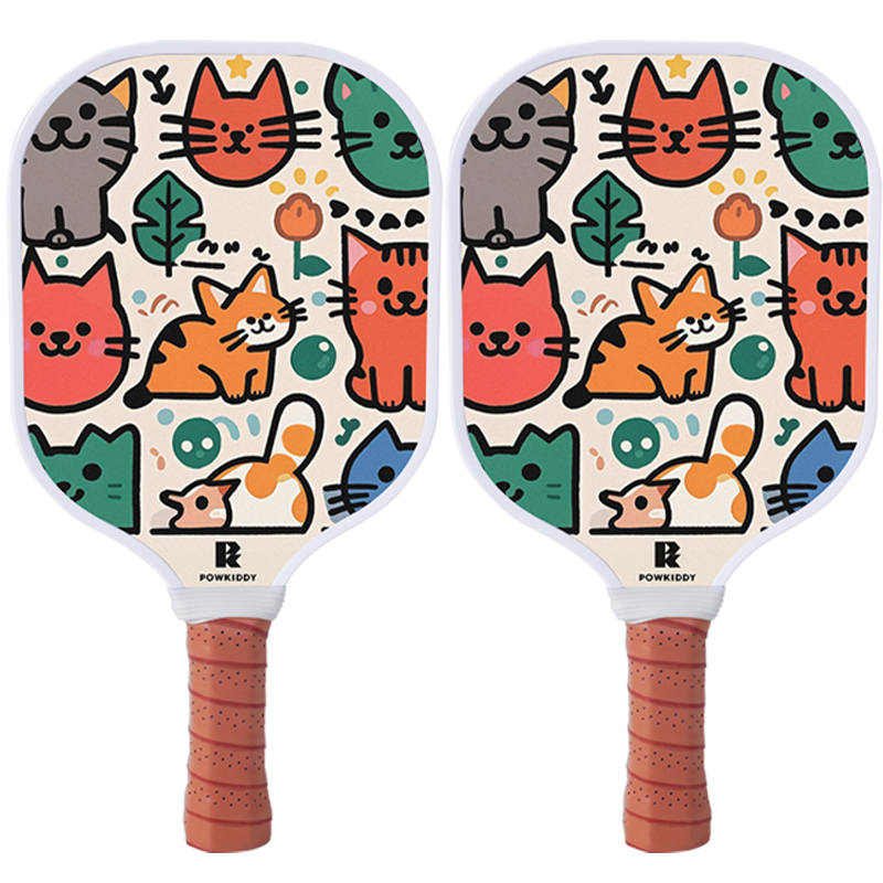 Powkiddy Pickleball Paddles Fiberglass Kids