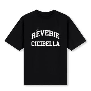 Cicibella T Shirts Unisex Crew Neck Moderate