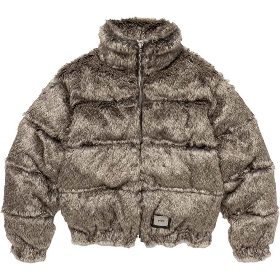 WTAPS Wtaps faux-fur bomber jacket