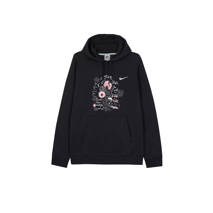 Nike Nike Sweatshirts Men's Black Baseball Collar Thickened