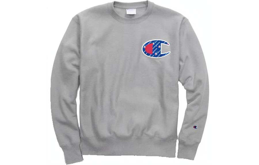 Champion Champion Sweatshirt US Version Unisex Gray