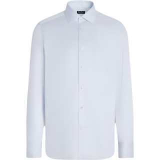 Ermenegildo Zegna SS25 Shirt Men's Light Blue