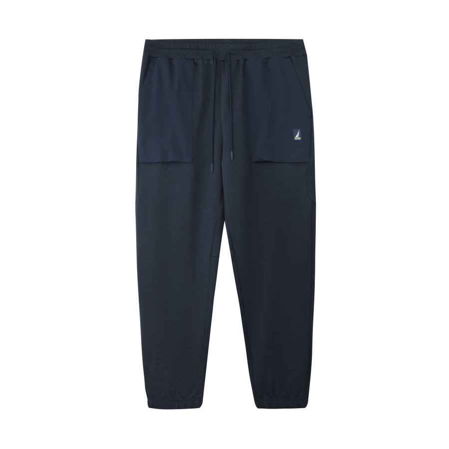 NAUTICA Casual Pants Men's Navy Blue 4NV Moderate Cuffed Pants