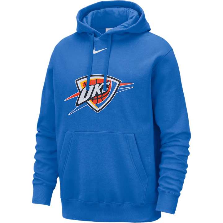 Nike Nike Oklahoma City Thunder Club Men's Nike Nba Pullover Hoodie