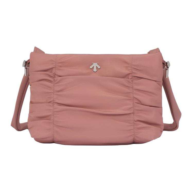 DESCENTE WOMEN'S STUDIO Nylon Shoulder Bag Regular Women's Pink