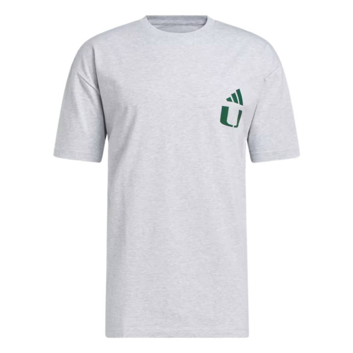 Adidas Adidas Free Shipping With AdiClub Miami Hurricanes Chapter Basketball Tee