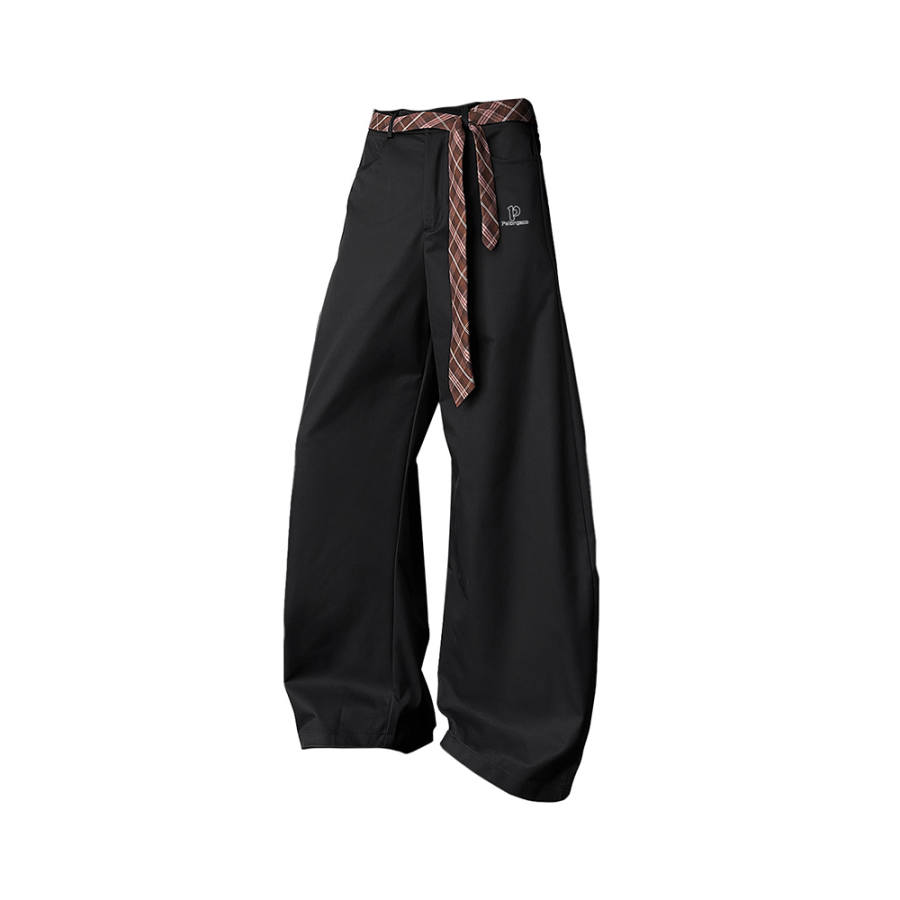 PAL ONGACO Casual Pants Unisex Thickened Straight Fit Pants
