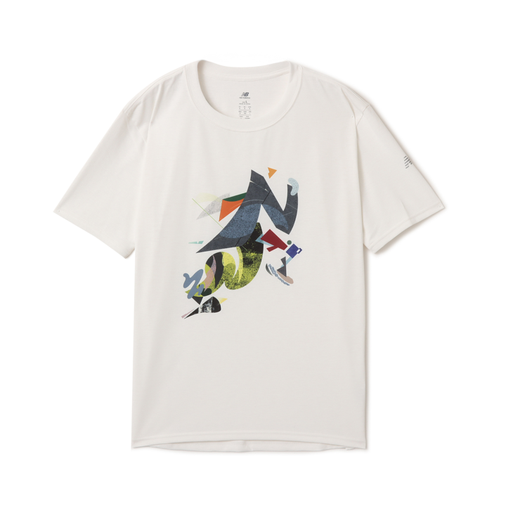 New Balance New Balance x GCP Graphic FW25 Run T Shirt Unisex