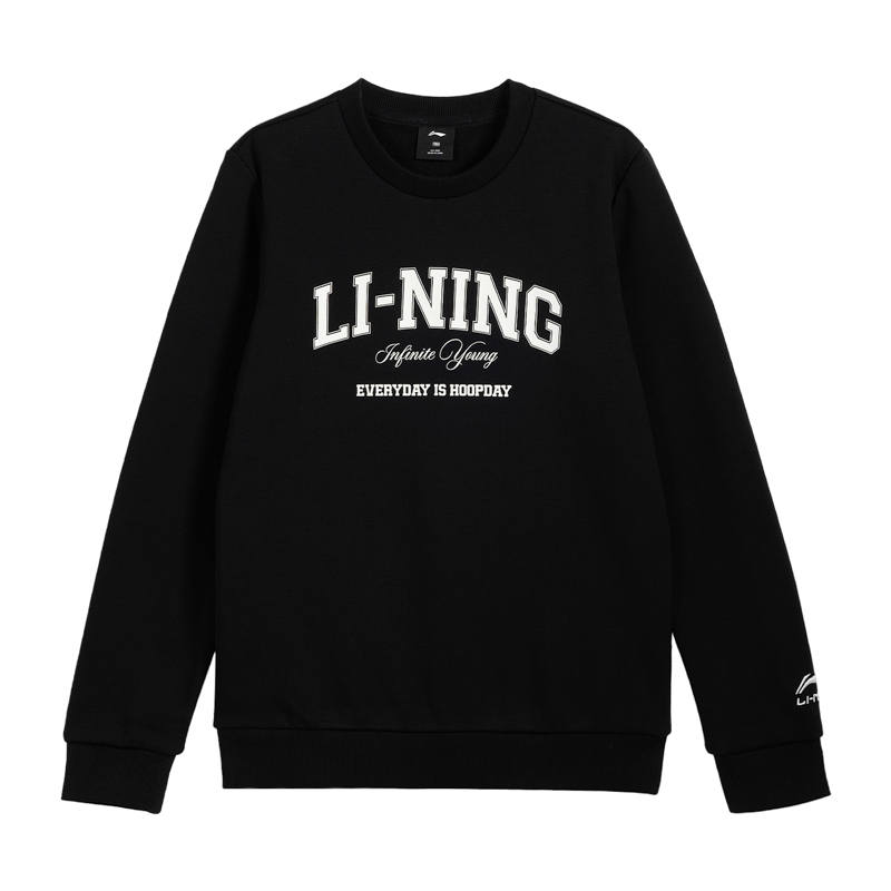 Li-Ning Li Ning Sweatshirt Black Teenagers