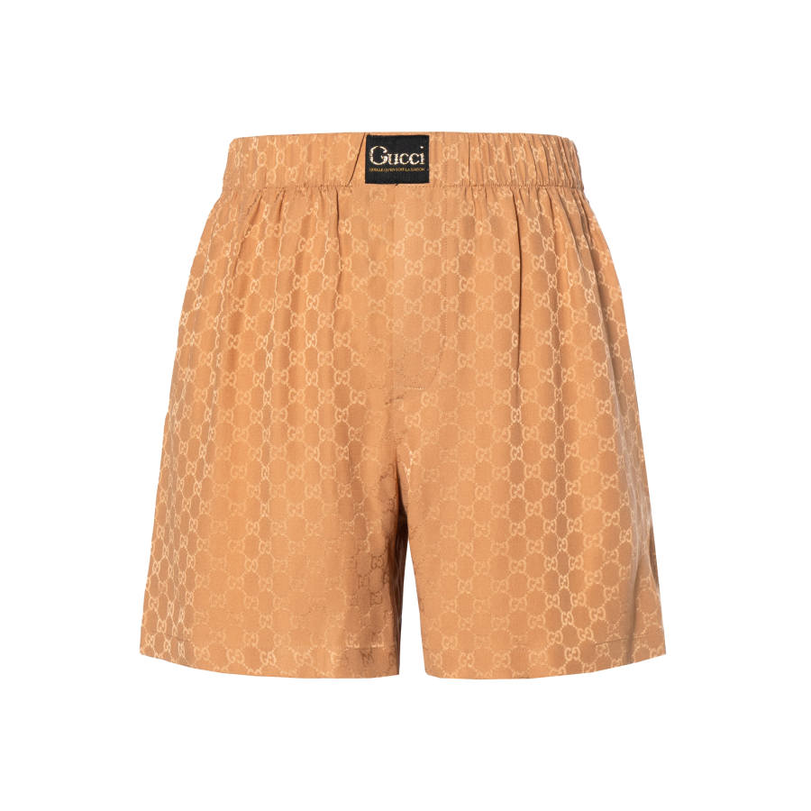 GUCCI Casual Shorts Women's Camel