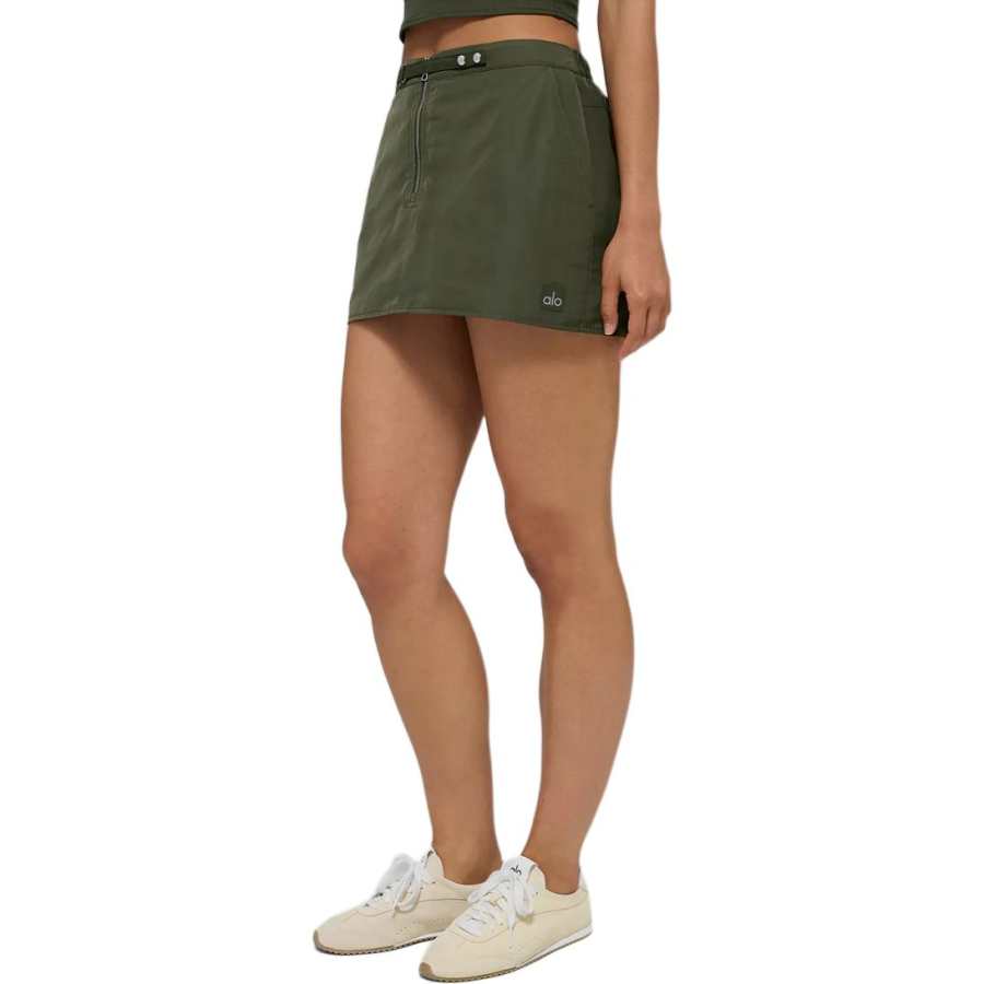 Alo Yoga Work It Mini Skirt Casual Short Skirts Women's