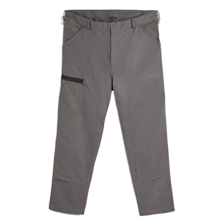 Adidas Adidas Casual Pants Men's Gray Moderate Straight Fit Pants