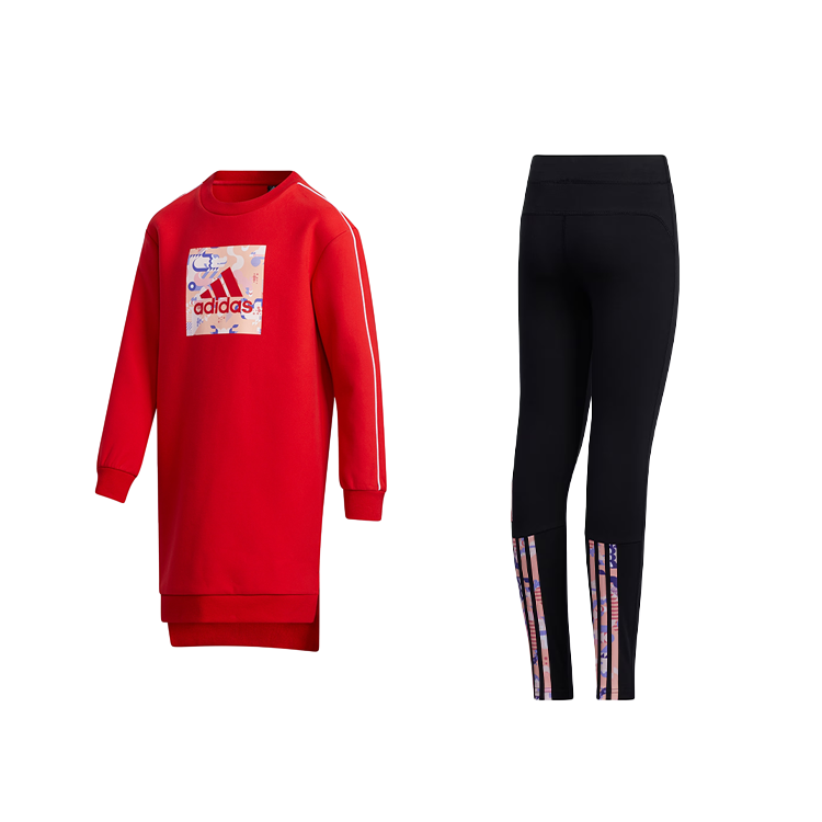 Adidas Adidas Casual Sportswear CNY Collection CNY DRESS SET 2 Piece Set Kids'