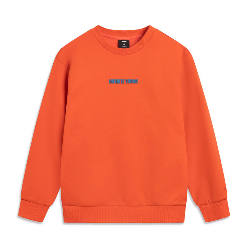 Li-Ning Li Ning Grade School Sweatshirts Crew Neck Moderate
