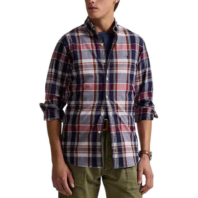 Polo Ralph Lauren Shirts Men's Multicolor Lapel Moderate Other