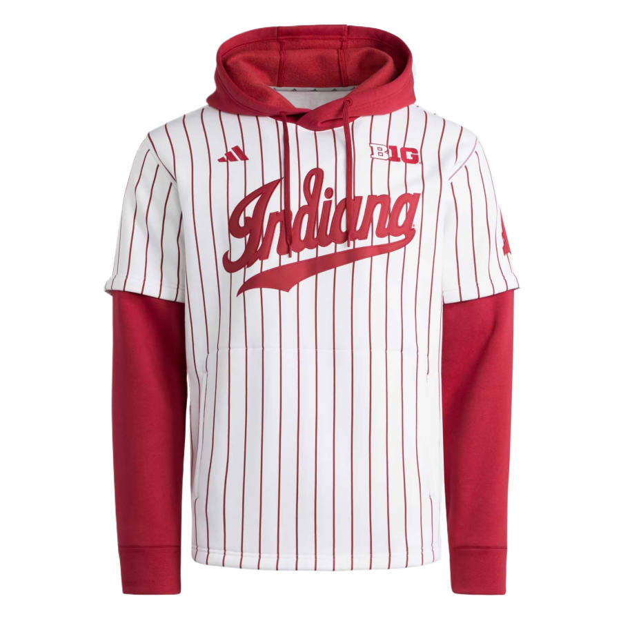 Adidas Adidas Free Shipping With AdiClub Indiana Hoosiers Hooded Jersey