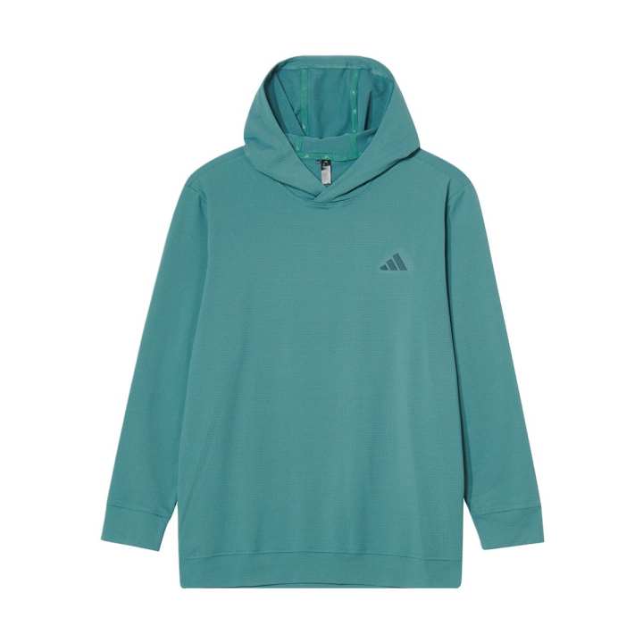 Adidas Adidas Sweatshirts Men's Green Hooded Moderate Regular