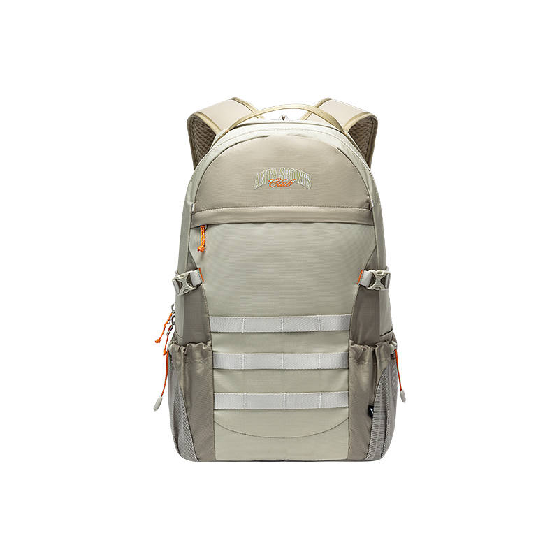 Anta Fabric Badminton Racket Backpack Unisex Cyan Bird Gray