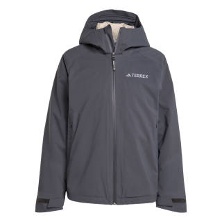 Adidas TERREX Jackets Women's Carbon Black Hooded Moderate Other
