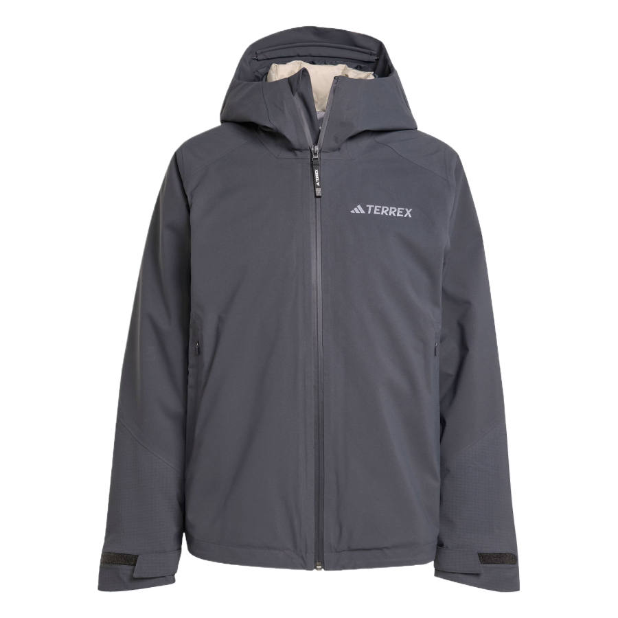 Adidas TERREX Jackets Women's Carbon Black Hooded Moderate Other