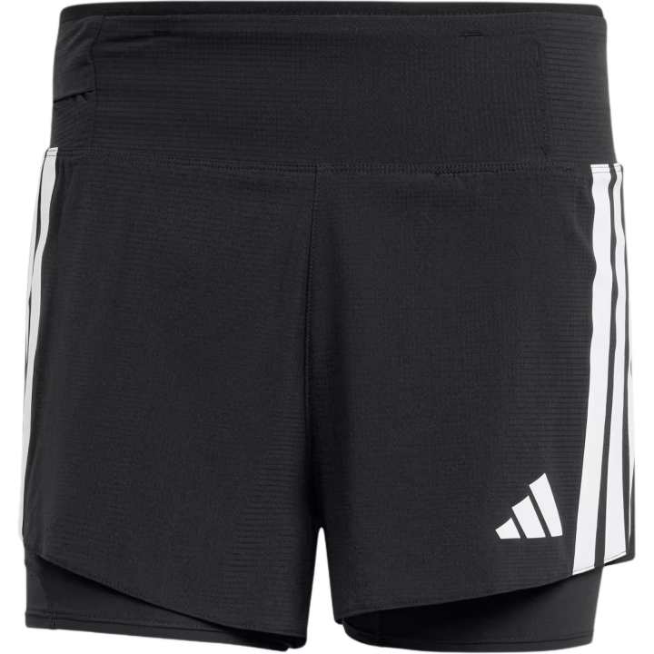 Adidas Adidas Adizero stripe-detail shorts