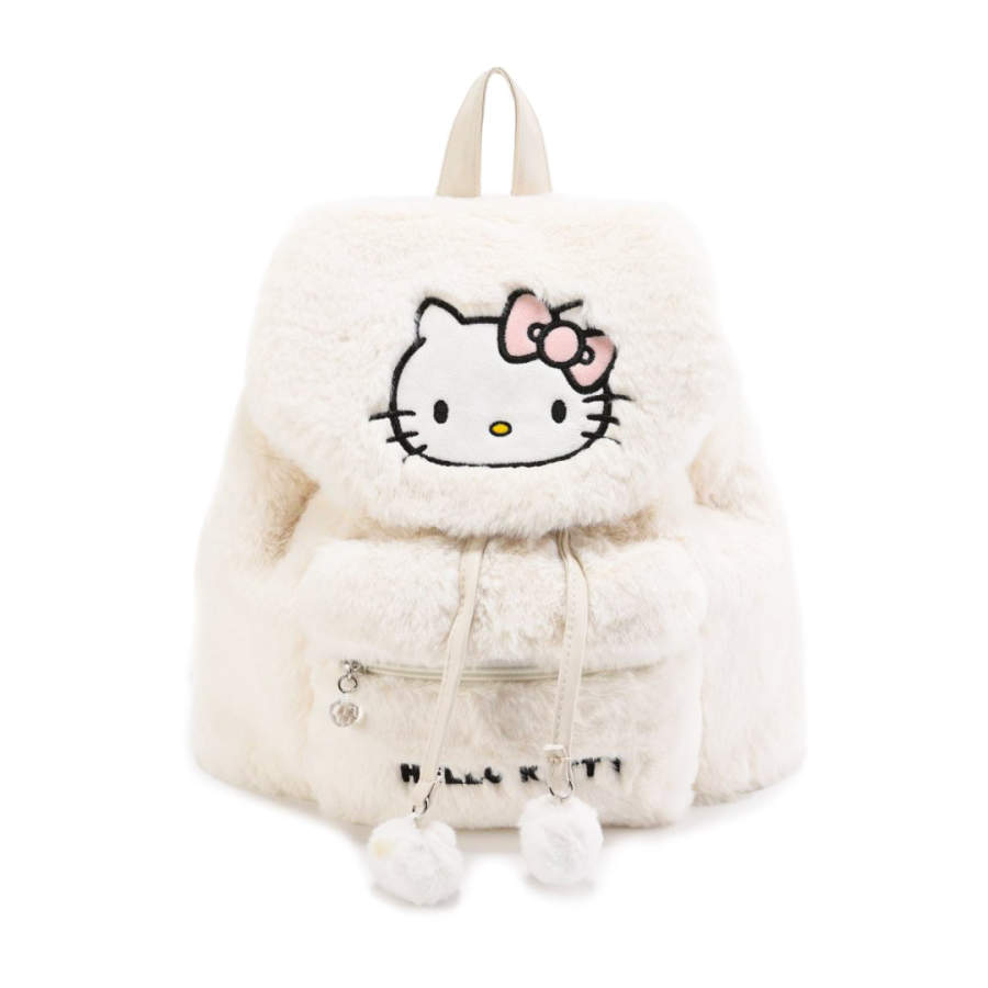 Sanrio Sanrio Polyester Backpack Women's Milk White