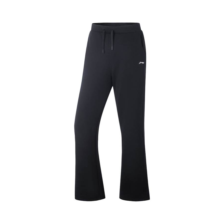Li-Ning Li Ning Fitness Series Fleece Lined Thermal, Temperature Locking, Dry And Fresh Casual Knitted Sweatpants Women's