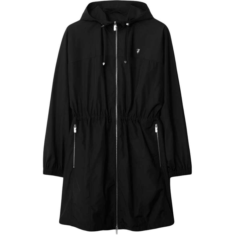 Burberry Burberry logo-plaque coat